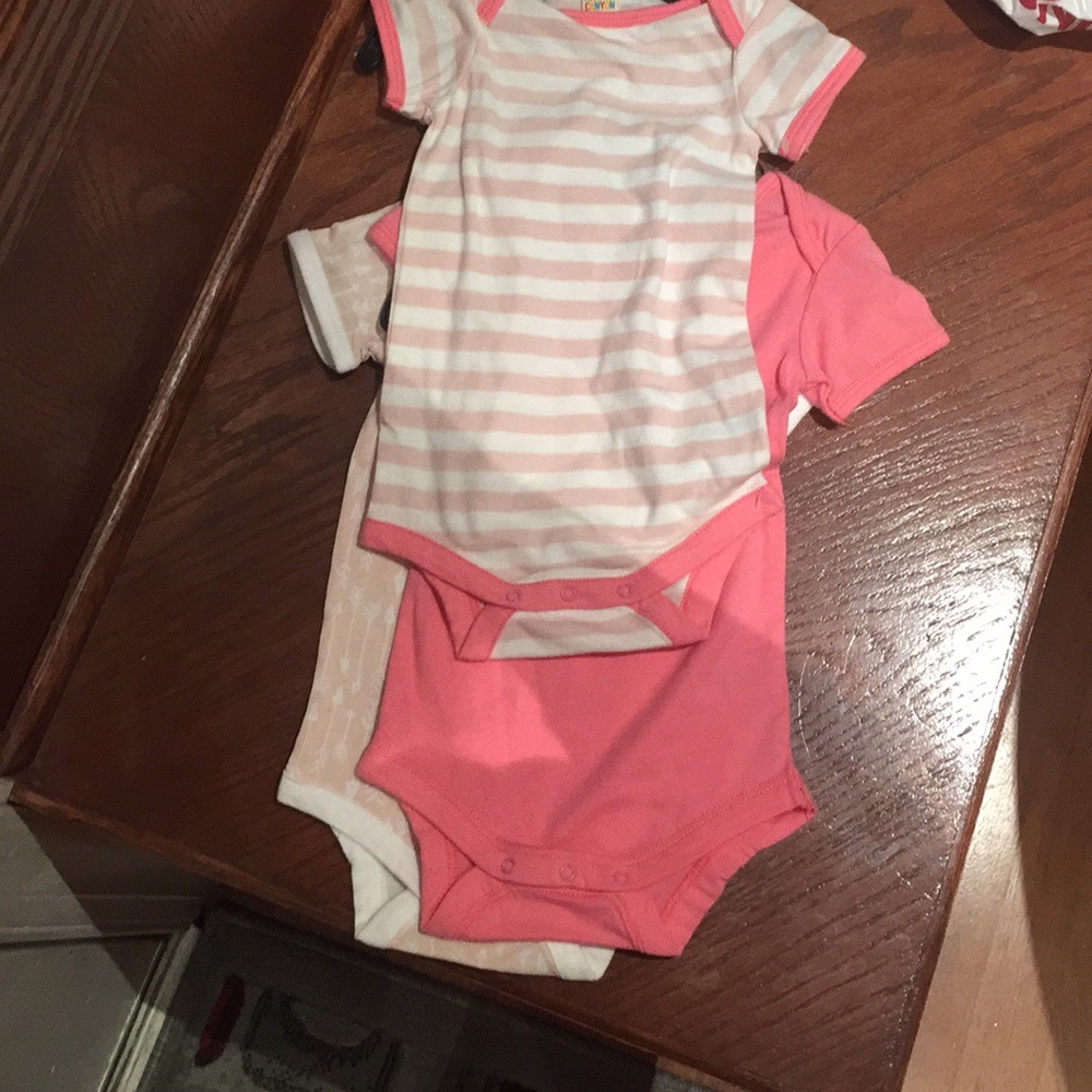 NWOT Harper canyon baby girl onesies